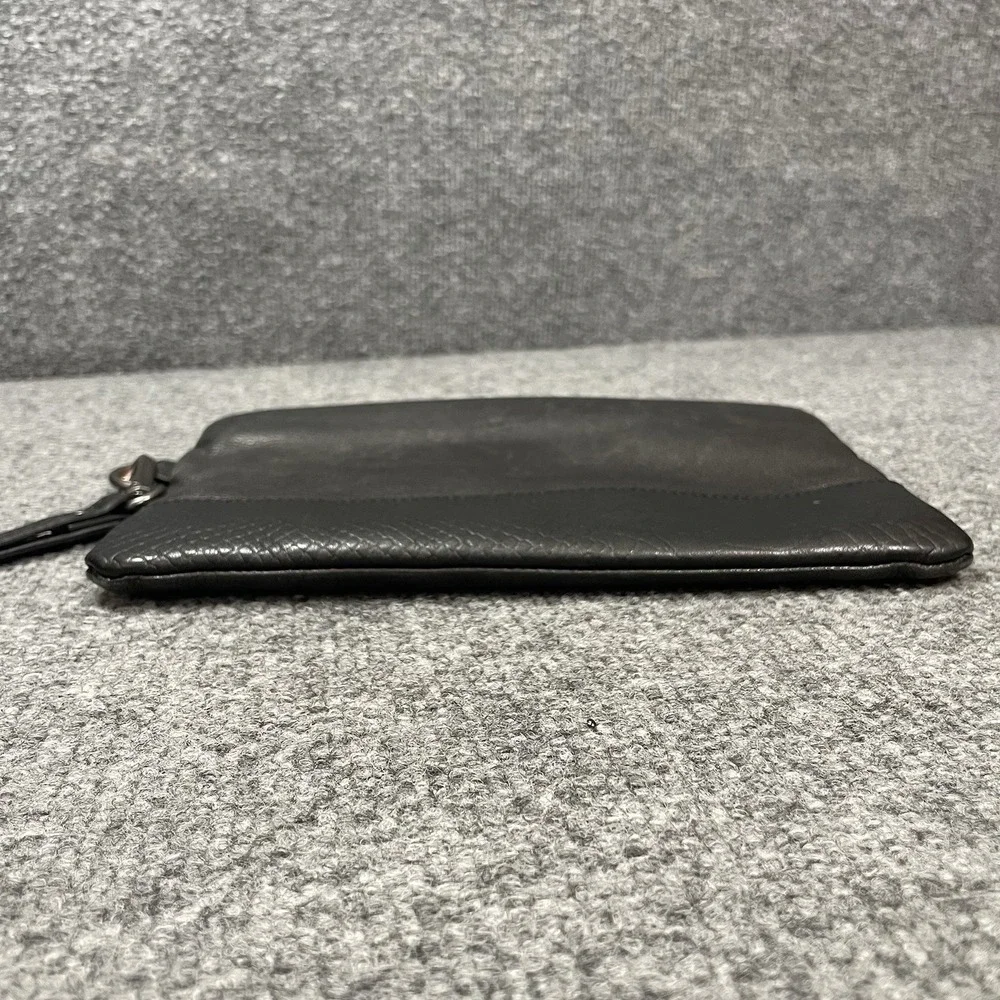 Liebeskind Berlin Leather Wristlet Clutch Wallet Women's Black Phone Carrier